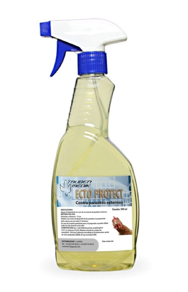 ECTO PROTECT GALLINAS desparasitacion externa y contra sarna