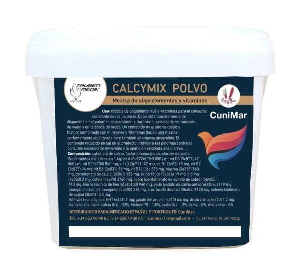 CALCAMIX 1kg. oligoelementos y vitaminas