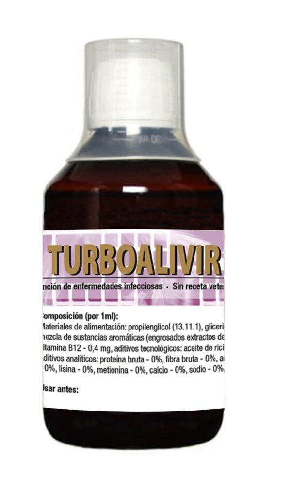 TURBOALIVIR PALOMAS 100ml prevencion de enfermedades infeciosas