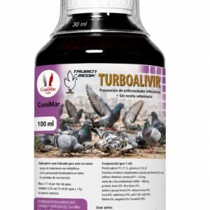 TURBOALIVIR PALOMAS 100ml prevencion de enfermedades infeciosas