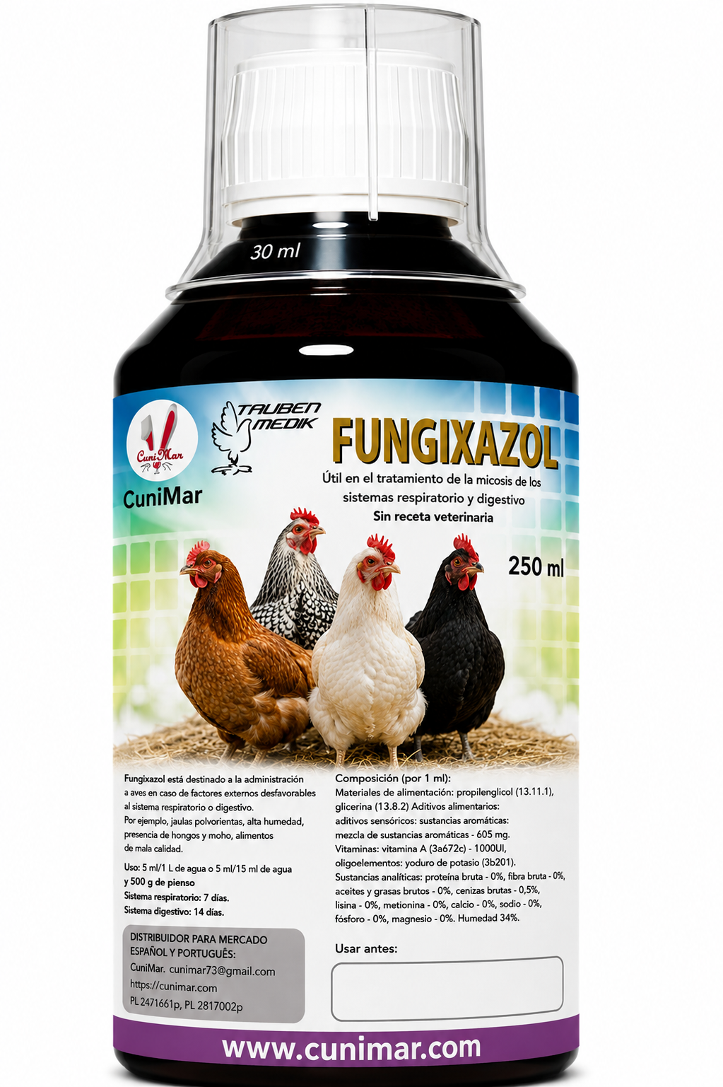 FUNGIXAZOL AVES DE CORRAL