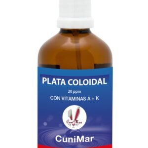 PLATA COLODIAL 20 ppm CON VITAMINAS A y K