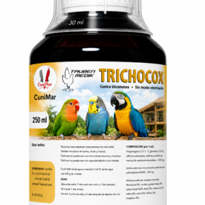 TRICHOCOX AVES EXOTICAS conta tricomonas