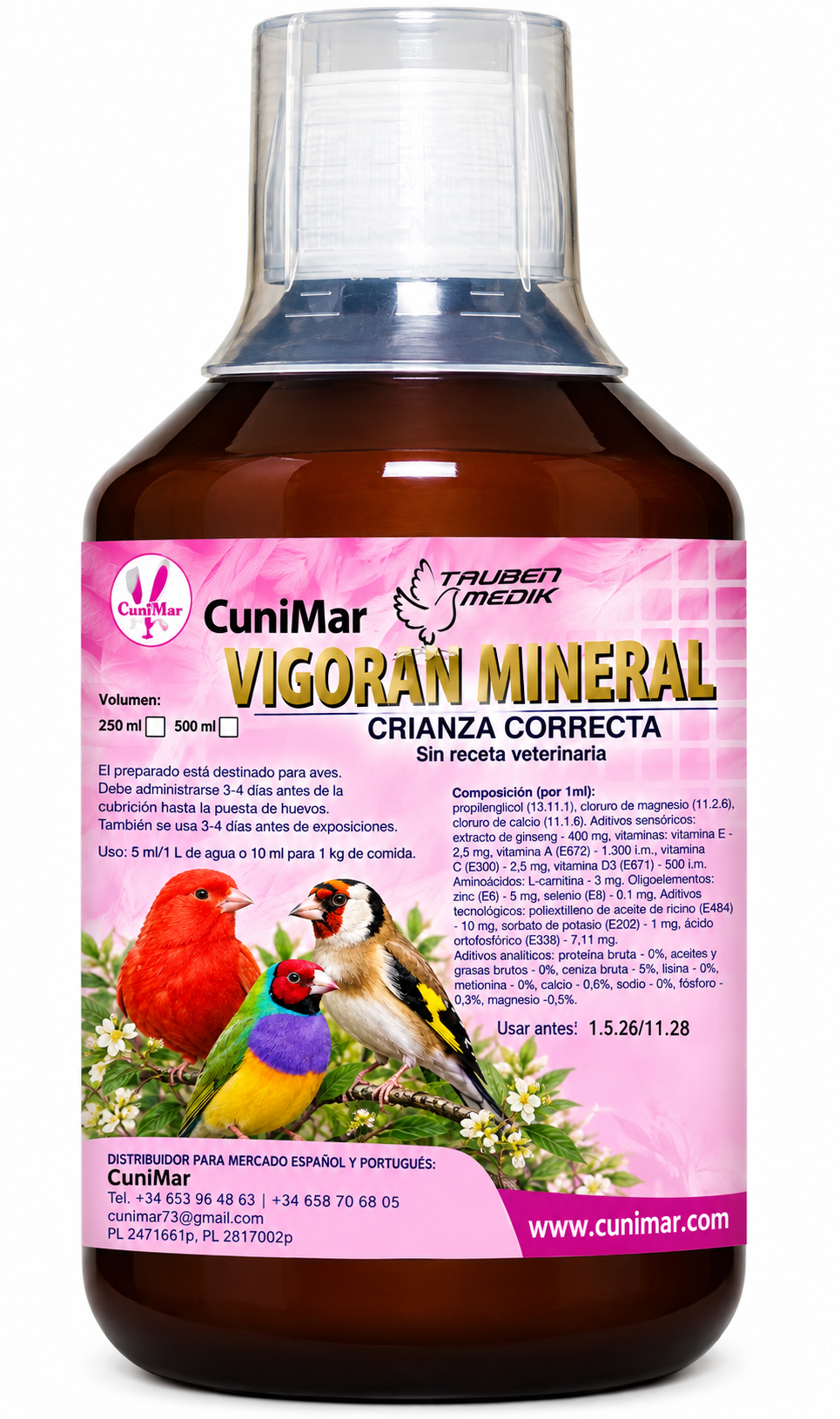 VIGORAN MINERAL CANARIOS